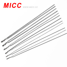 MICC lumineux 3.26mm K type thermocouple nu fil